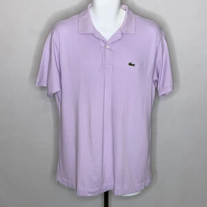Lacoste Big Boy's Short Sleeve Polo Shirt - Large